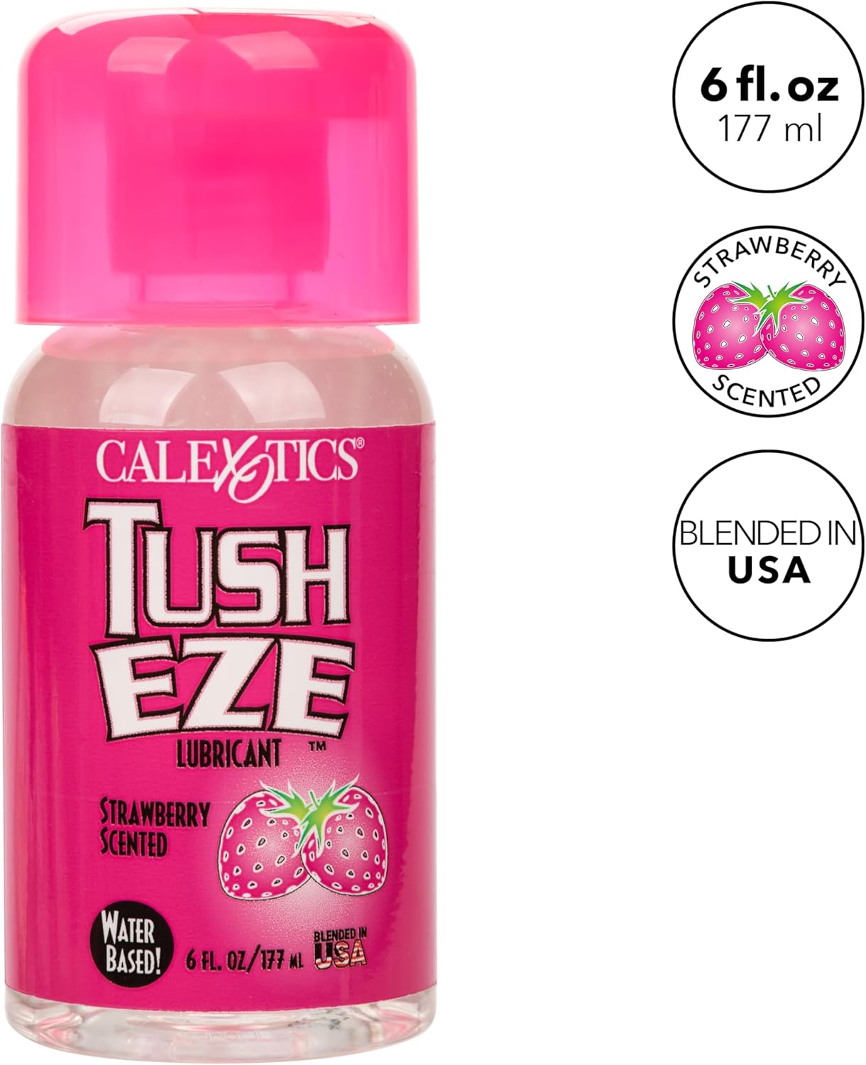 Tush Eze Lubricant-Strawberry Scented - 6 oz - Image 2