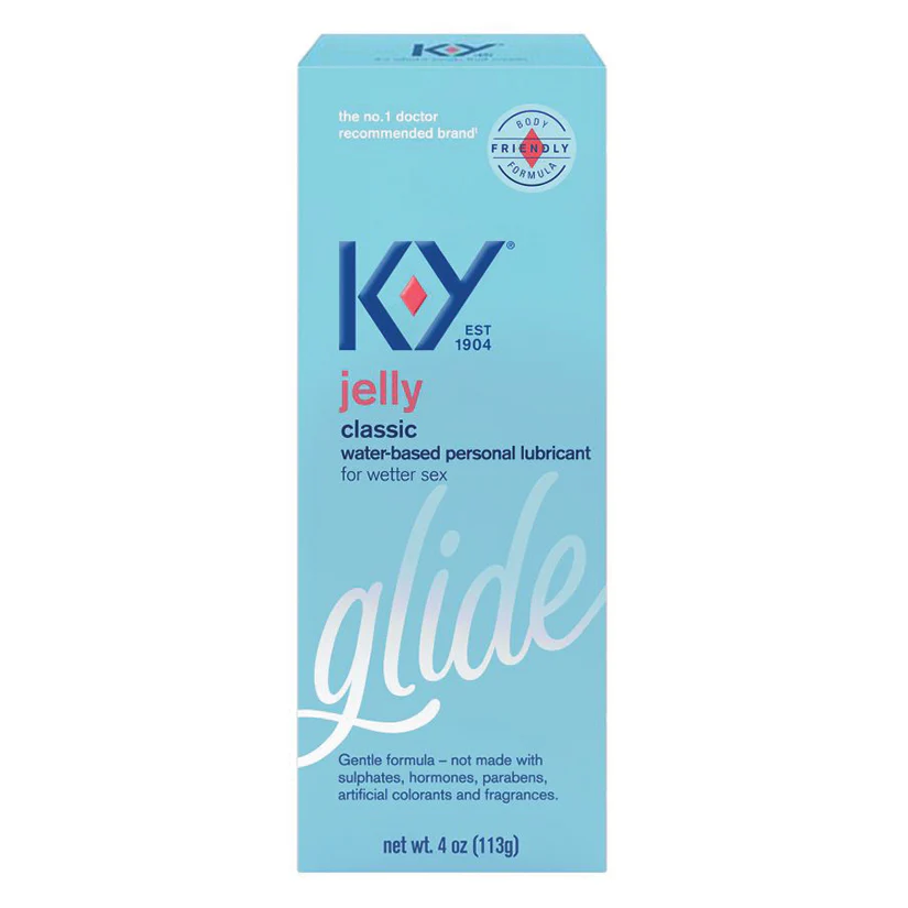 K-Y Jelly Glide Lubricant 4oz