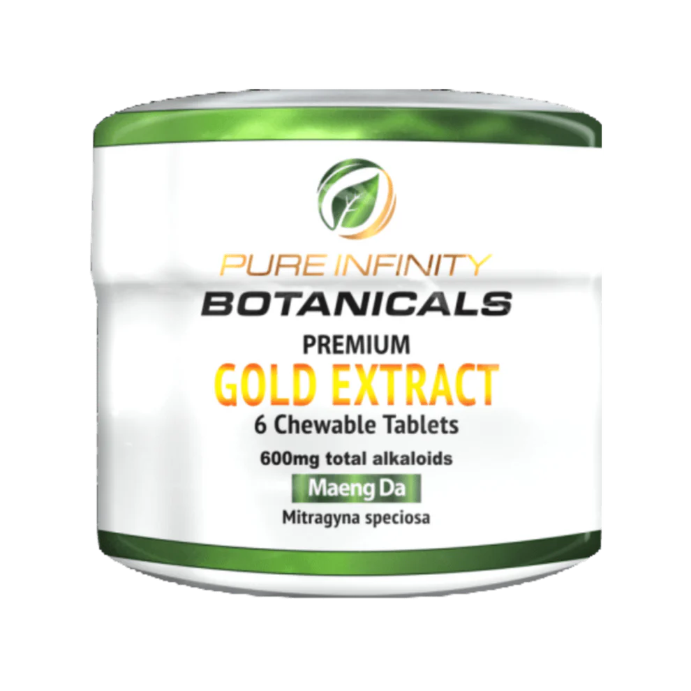 Pure Infinity Botanicals - Chewable 45% Gold 6CT Jar