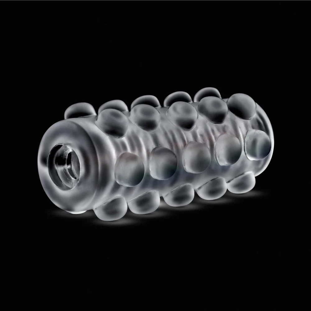 Rize! By Blush Switch Glow in the Dark Self - Lubricating Stroker - Clear - Image 6
