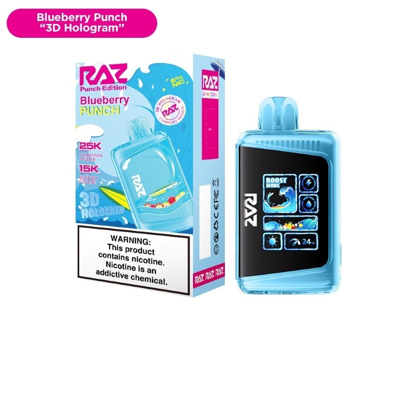 RAZ Blueberry Punch 3D Hologram LTX 25000 (Punch Edition) - Image 3