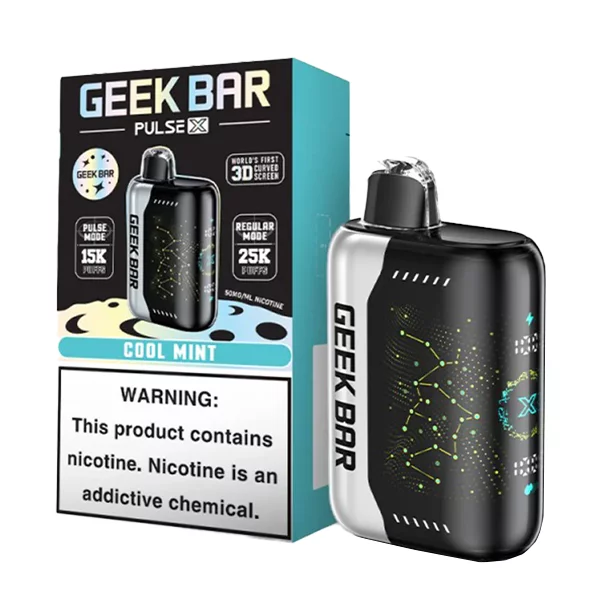 Geek Bar Pulse-X 25k Puff Disposable – Cool Mint - Image 3