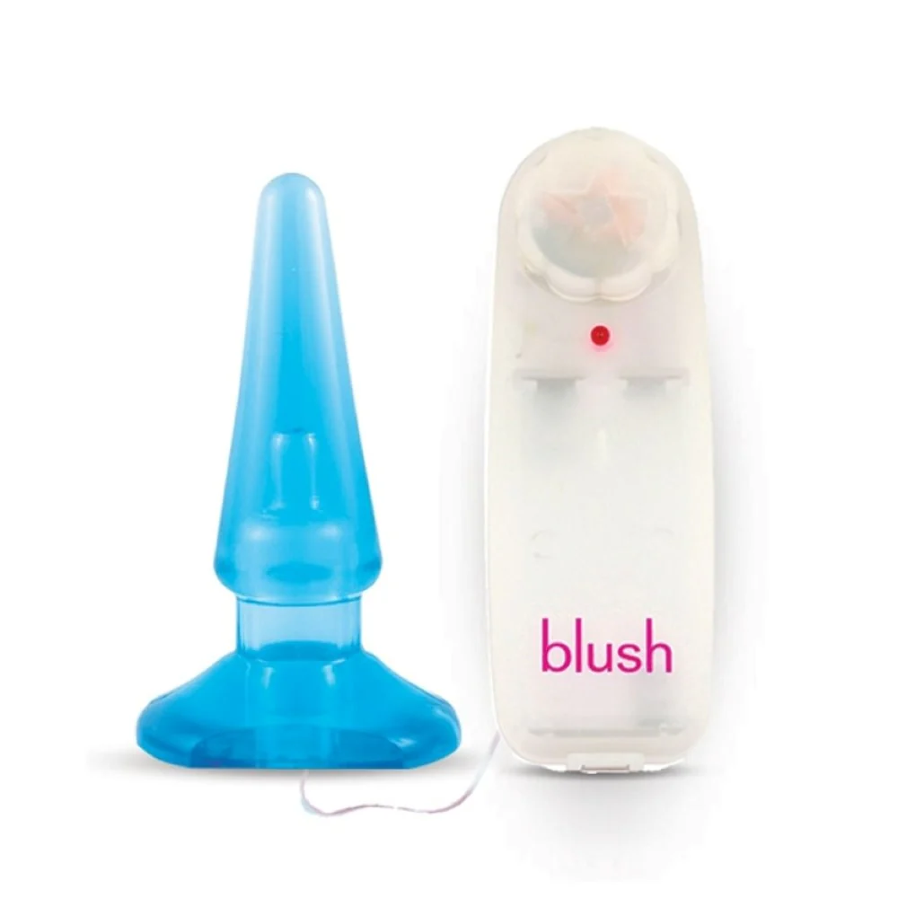 B Yours Multi-Speed Vibrating Anal Pleaser - Blue - Image 3