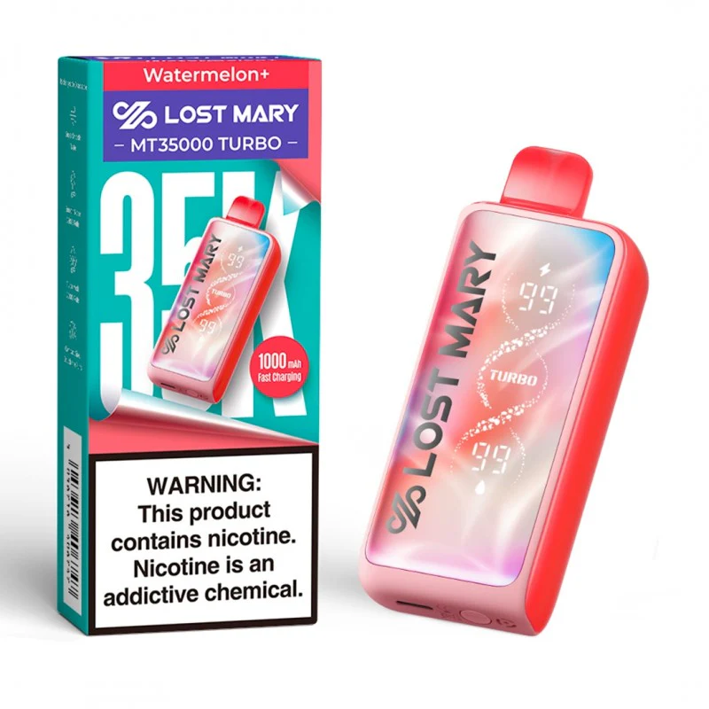 Watermelon+ (Plus) Lost Mary MT35000 Turbo Disposable 18mL - Image 3