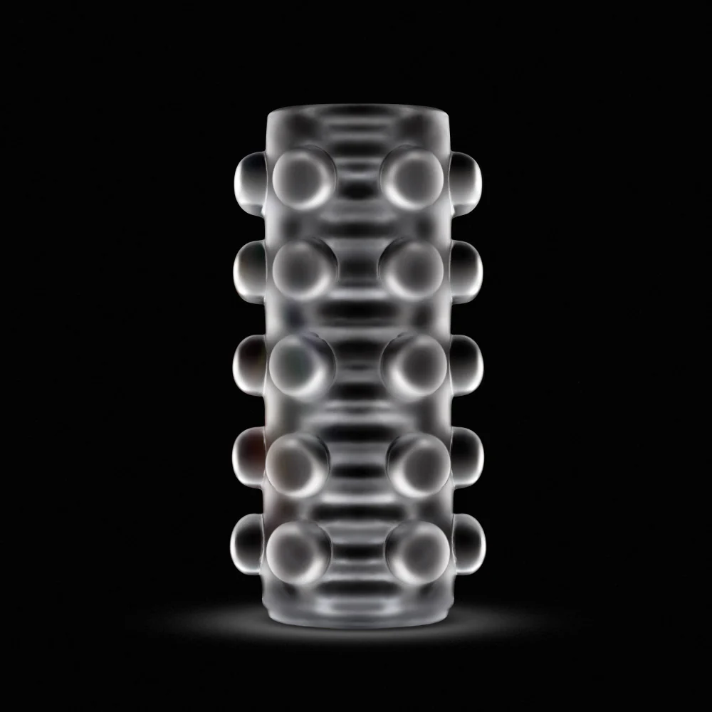 Rize! By Blush Switch Glow in the Dark Self - Lubricating Stroker - Clear - Image 5
