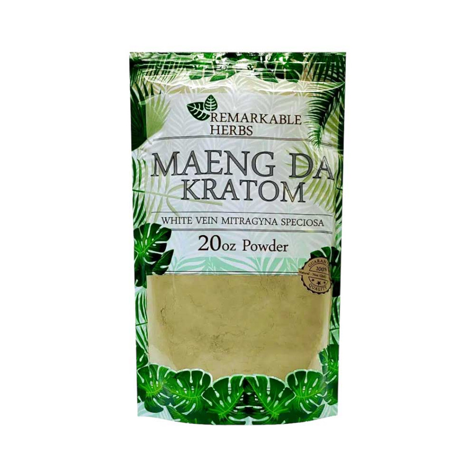 Remarkable Herbs White Vein Maeng Da Kratom Powder - Image 5